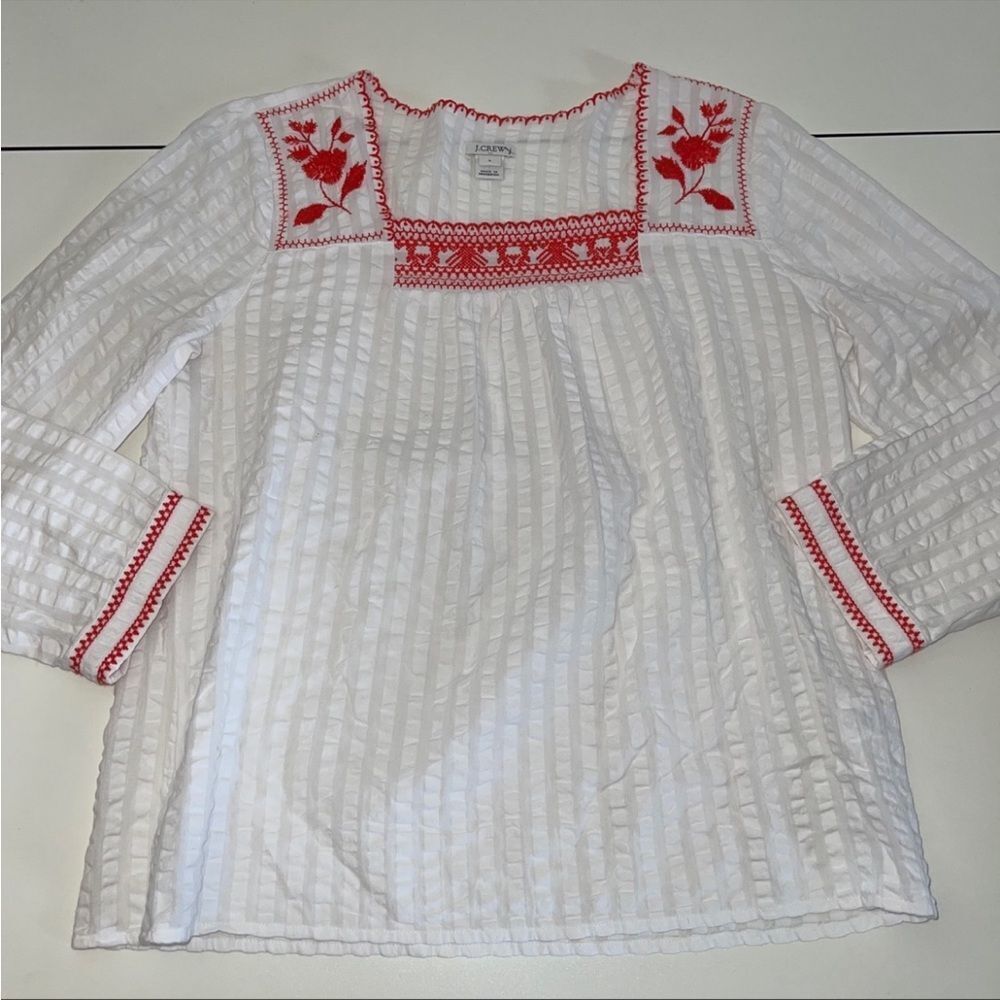 J crew small blouse - Picture 1 of 8
